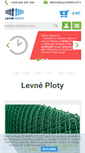Mobile Screenshot of levneploty.cz